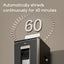 DELI ET809, P-4, Auto 150 Sheets/ Manual 12 Sheets, Paper Shredder