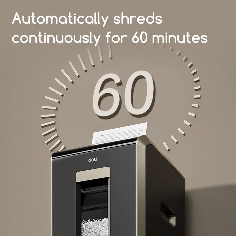 DELI ET809, P-4, Auto 150 Sheets/ Manual 12 Sheets, Paper Shredder