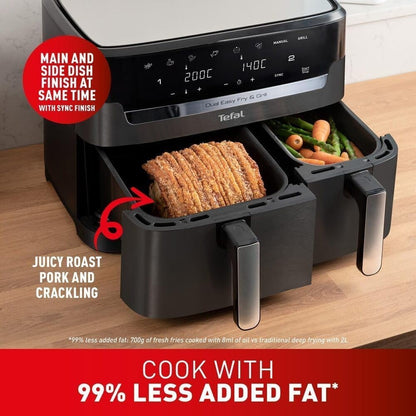 TEFAL Dual Easy Fry, 8.3L Air Fryer EY901840 | Airfryer in Tanzania