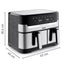 TEFAL Dual 2 in 1, 8.3 L Air Fryer EY905D40 | Airfryer in Dar Tanzania