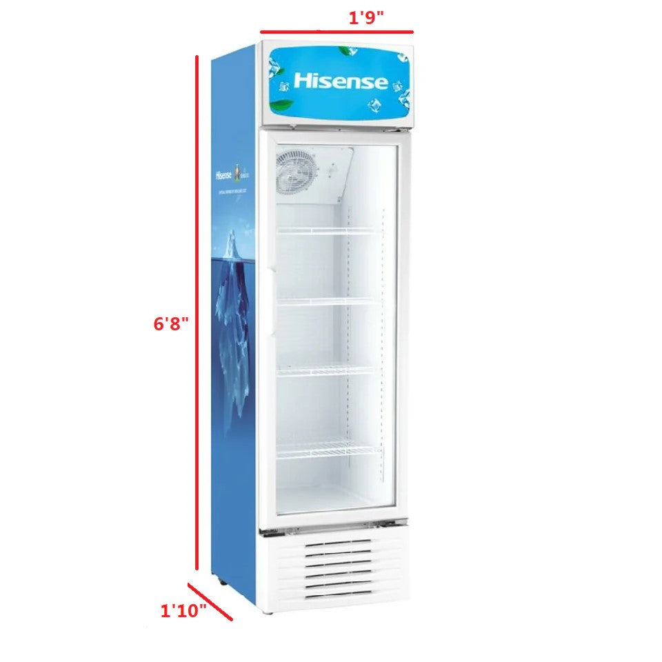 HISENSE 382 Lt Beverage Cooler FL50FC | Display fridge in Tanzania