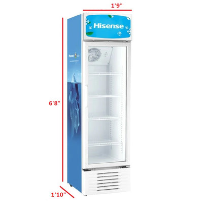 HISENSE 382 Lt Beverage Cooler FL50FC | Display fridge in Tanzania