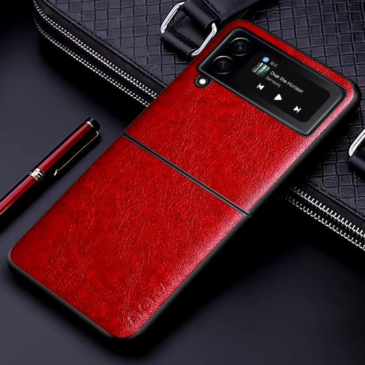 Samsung Galaxy Z Flip 6 Luxury Leather Phone Cover in Dar Tanzania