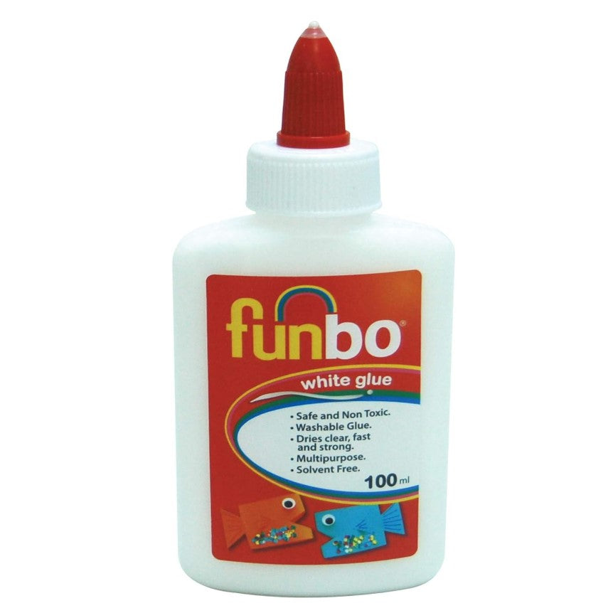 Funbo White Liquid Glue 100ml | Craft products in Dar Tanzania