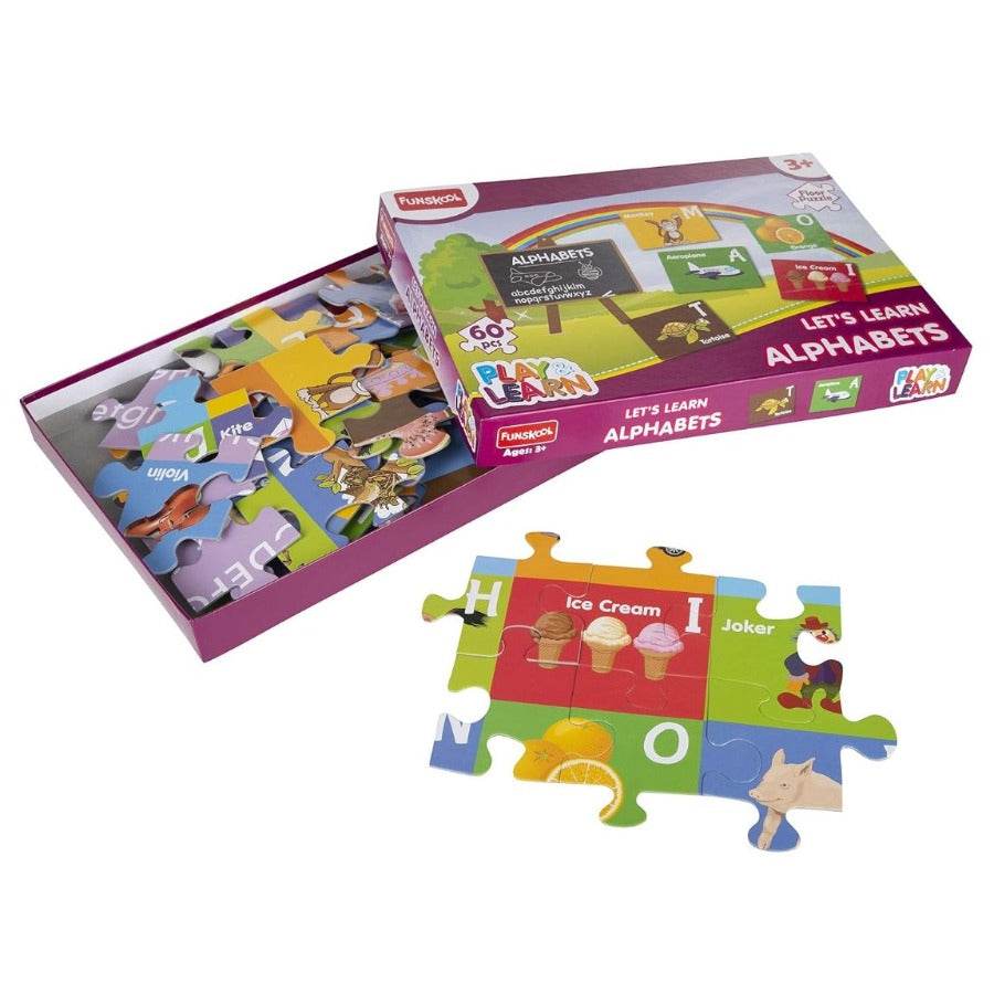 FUNSKOOL Lets Learn Alphabets Puzzle | Puzzles in Dar Tanzania