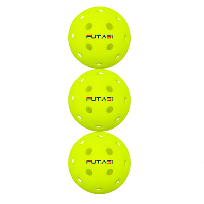 FUTASI Outdoor Frosted Pickleballs, 3pc Tin | Pickleball in Tanzania