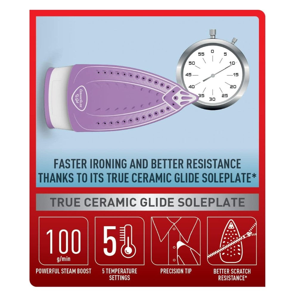 TEFAL Easy Steam Iron fv1953m0 | Iron in Dar Tanzania