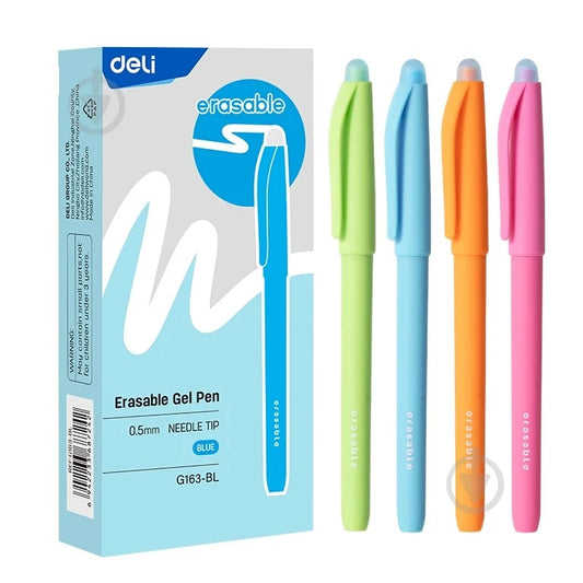 DELI Blue Erasable 0.5mm Gel Pen G163 | Gel pen in Dar Tanzania
