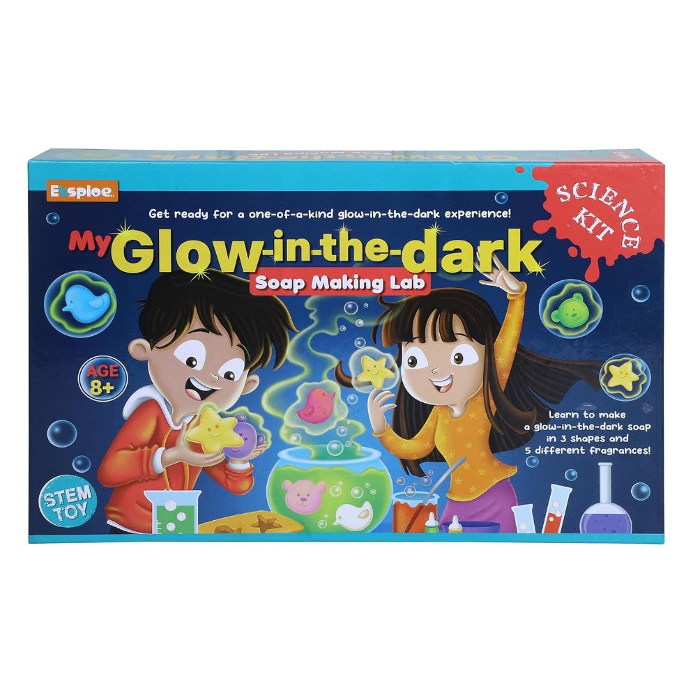 EKSPLOE My Glow In The Dark Soap Making Lab, STEM Set | Tanzania