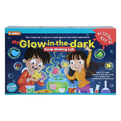 EKSPLOE My Glow In The Dark Soap Making Lab, STEM Set | Tanzania