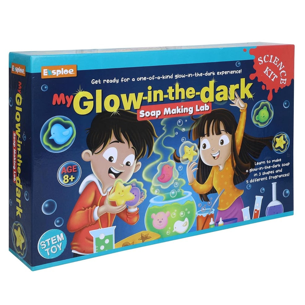 EKSPLOE My Glow In The Dark Soap Making Lab, STEM Set | Tanzania