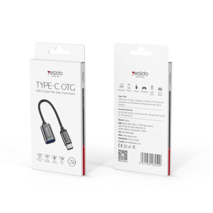 YESIDO GS01, USB-A Female To USB-C Male Adapter | Yesido Tanzania