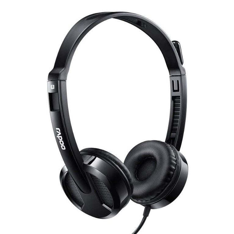 RAPOO H100 Corded Stereo Headset with mic | RAPOO, Tanzania
