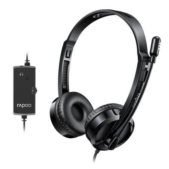 RAPOO H120 Corded Stereo Headset with mic | RAPOO, Tanzania