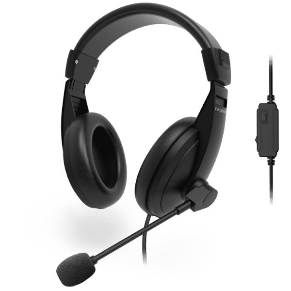 RAPOO H150s Corded Stereo Headset with mic | RAPOO, Tanzania
