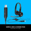 Logitech H390 Wired USB Headset With Mic | Headphones in Dar Tanzania