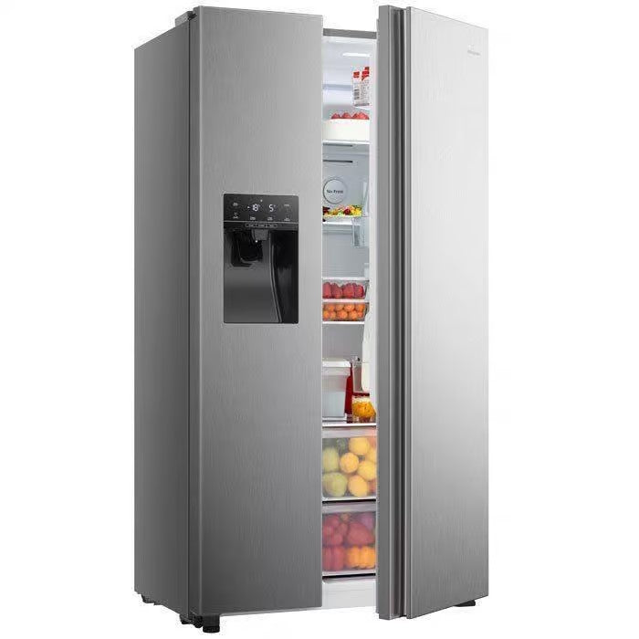 HISENSE 474 Lt Side by side Fridge with Water Dispenser H690SS-IDL