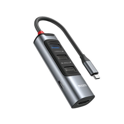 Yesido HB22, 5 in 1 USB-C, HDMI, USB-A Hub USB Adapter in Dar Tanzania