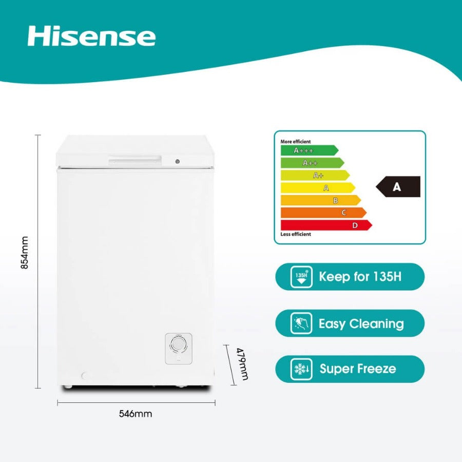 Hisense 95lt Chest Freezer h125cf | Chest freezers in Dar Tanzania