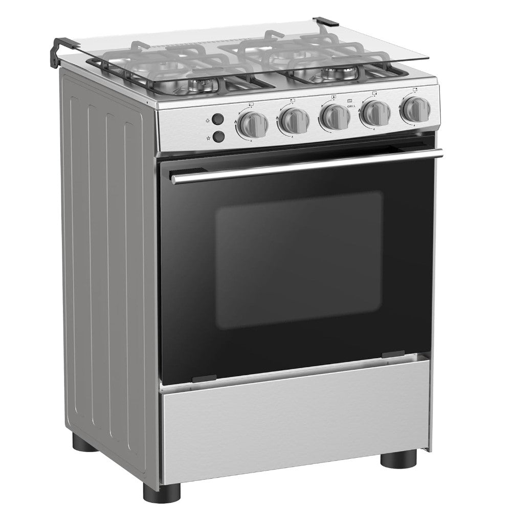 HISENSE 4 Gas Hobs Oven Cooker HFG60121X | Cookers in Dar Tanzania