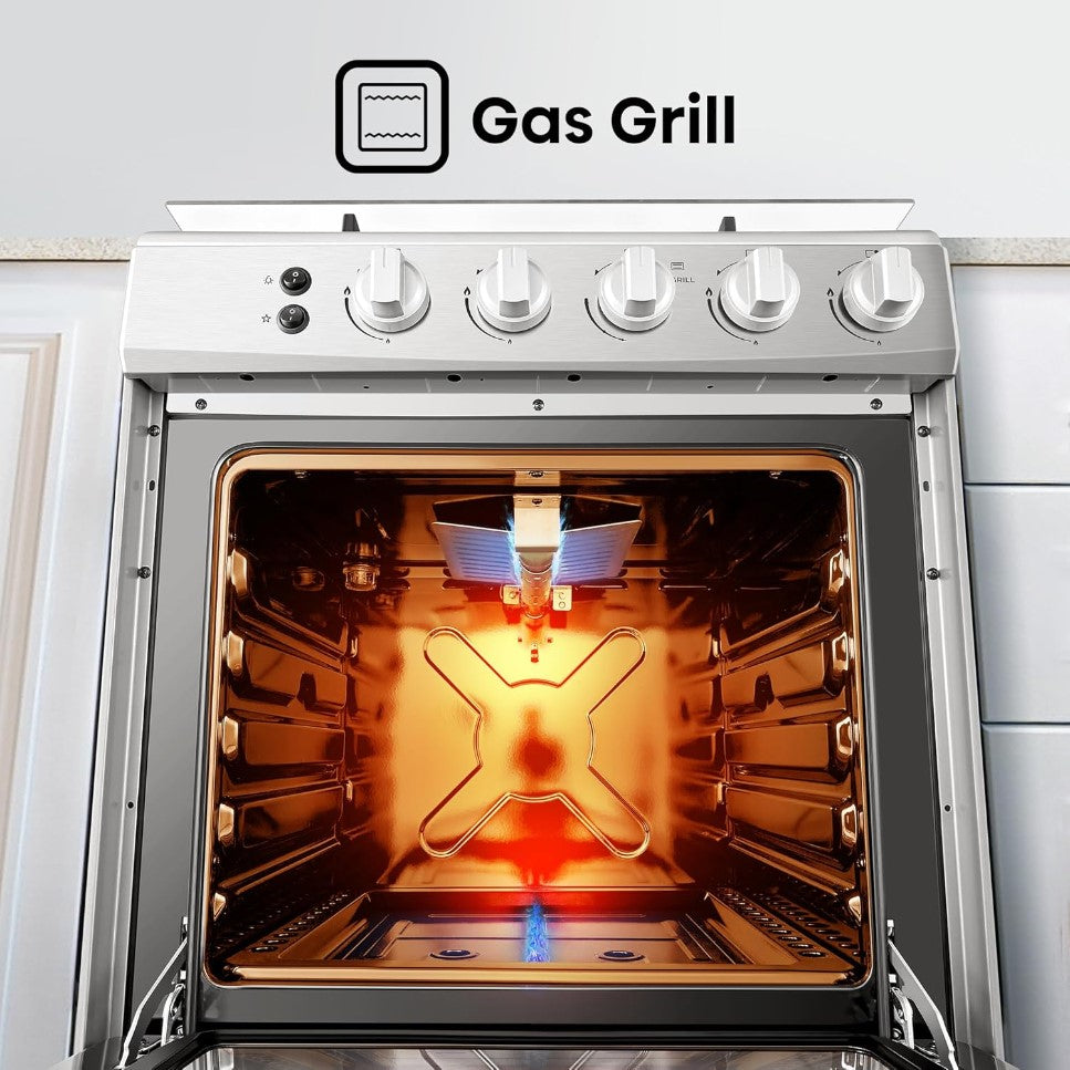 HISENSE 4 Gas Hobs Oven Cooker HFG60121X | Cookers in Dar Tanzania