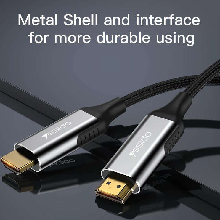YESIDO 1.8m, HD High Speed, 8K@60Hz, HDMI 2.1 Cable, HM11