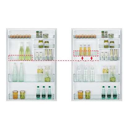 HITACHI 2 Door 450 Litre, No Frost, Inverter, Fridge HRTN7489DFB 