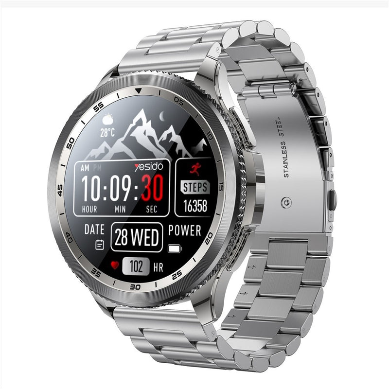 YESIDO AMOLED Display, Fitness Tracker. Heart Rate Monitoring. Sports, Smart Watch IO34