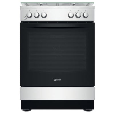INDESIT is67m5kcx, 60cm, 3 Gas, 1 Electric plate, Electric Oven Cooker