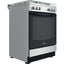 INDESIT is67m5kcx, 60cm, 3 Gas, 1 Electric plate, Electric Oven Cooker