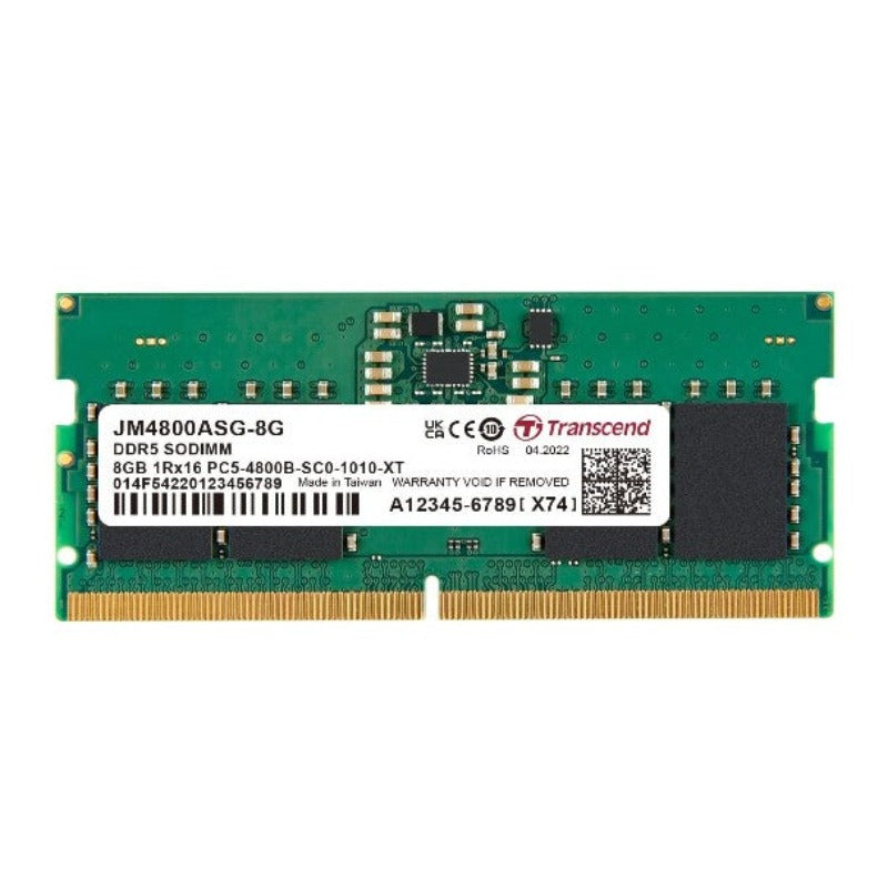 TRANSCEND 8GB DDR5-4800 RAM JM4800ASG-8G | DDR5 Ram in Dar Tanzania