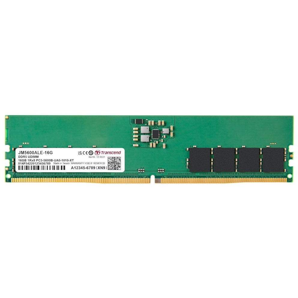 TRANSCEND 16GB DDR5-5600 RAM JM5600ALE-16G | DDR5 Ram in Dar Tanzania