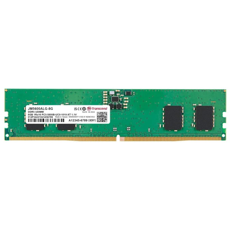 TRANSCEND 8GB DDR5-5600 RAM JM5600ALG-8G | DDR5 Ram in Dar Tanzania