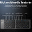 YESIDO Mini Magnetic Folding Bluetooth Keyboard KB27 | Tanzania