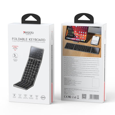YESIDO Bluetooth Portable Keyboard With Touchpad And Number Pad KB49