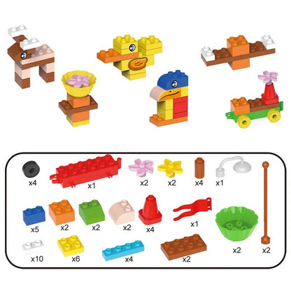 KINGS 56pc Building Blocks Container | Building Toys in Dar Tanzania