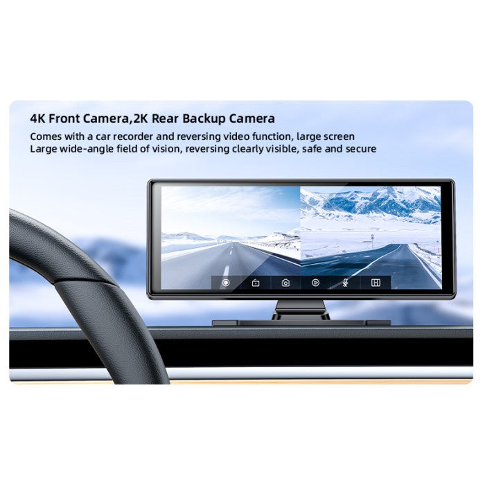 YESIDO 10.2in Touch, Wifi, Bluetooth Wireless Car Audio Receiver, KM19