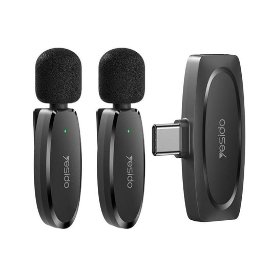 YESIDO KR13 Lavalier 2pc Wireless Microphones | Mic in Dar Tanzania