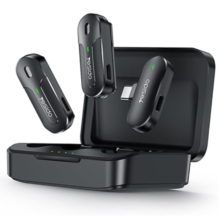 YESIDO KR17 Lavalier 2pc Wireless Microphones | Mic in Dar Tanzania