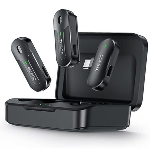 YESIDO KR17 Lavalier 2pc Wireless Microphones | Mic in Dar Tanzania