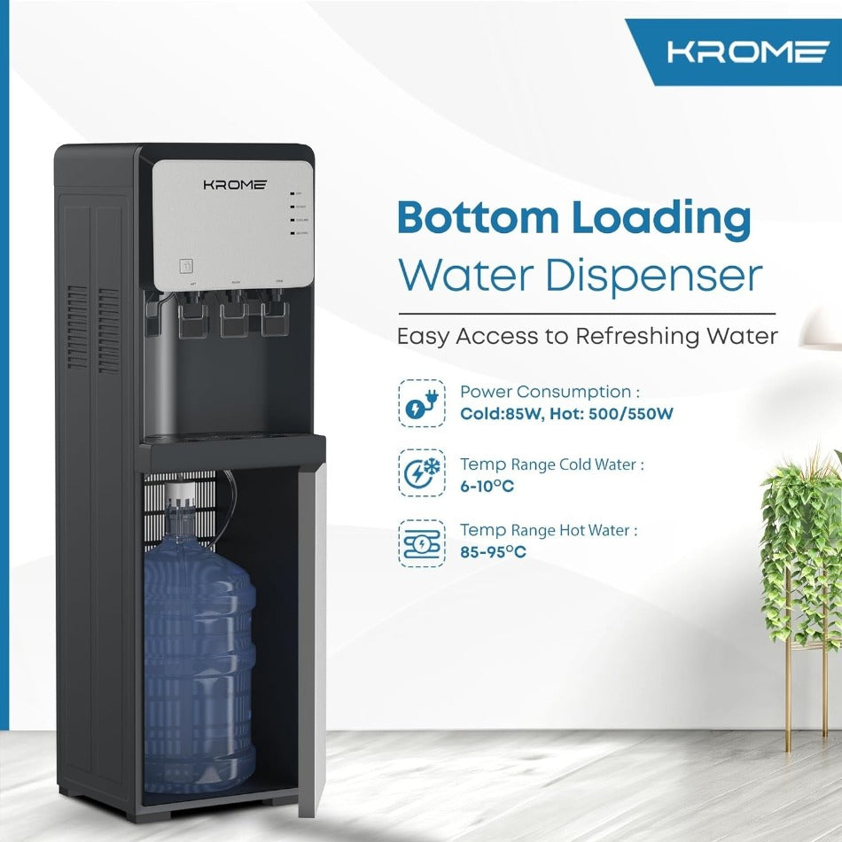 KROME KR-WDBL3TB 3-tap, power cooling Water Dispenser in Dar Tanzania