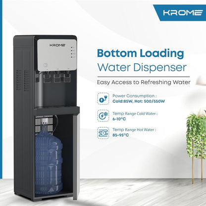 KROME KR-WDBL3TB 3-tap, power cooling Water Dispenser in Dar Tanzania