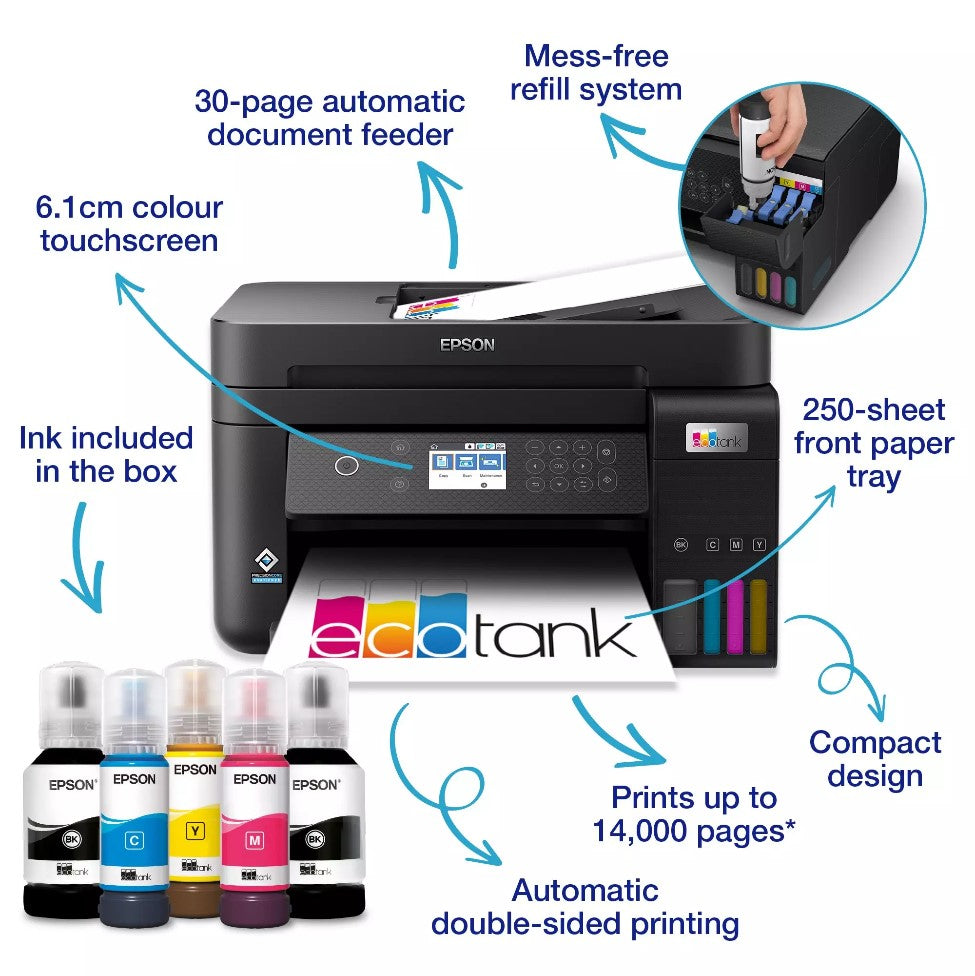 EPSON InkTank L6270 Wi-Fi Printer | Epson Printers in Dar Tanzania