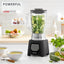 MOULINEX BLENDEO, 450W, 1.25L Blender With 1 Mill, Black, LM2B2828