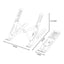 YESIDO LP07 Adjustable Laptop Stand | Laptop stands in Dar Tanzania