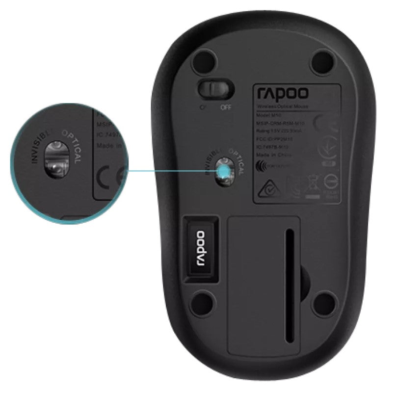 RAPOO M10 Plus Wireless Mouse | RAPOO Mouse in Tanzania