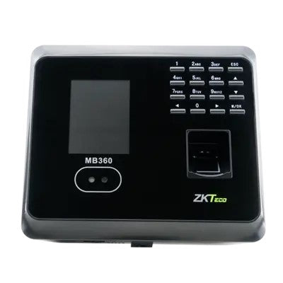 ZKTECO Face, Fingerprint, Card Reader Time Attendance Terminal MB360