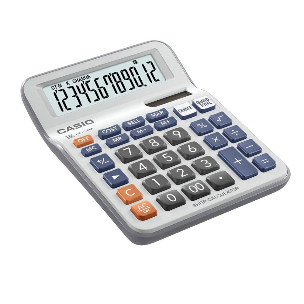 CASIO 12 Digit Angled Calculator MC-12M | Calculators in Dar Tanzania