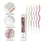 Curvy Birthday Candle 6pc Set | Twist candles in Dar Tanzania