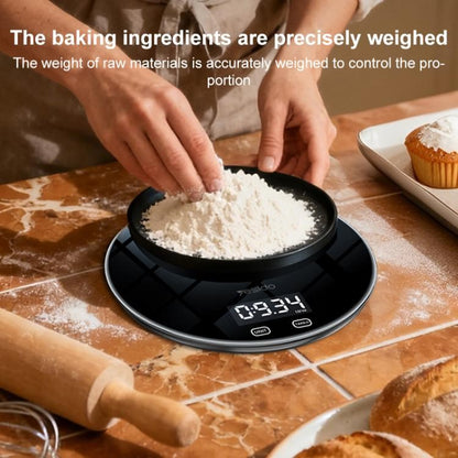 YESIDO Digital Kitchen Food Weighing Scale, 1g-5Kg Capacity, MG43
